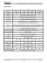 Preview for 9 page of Thinuna VTA-240F II Operation Manual