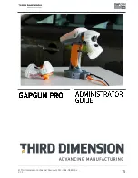 Preview for 15 page of Third Dimension GapGun Pro Operator'S Manual