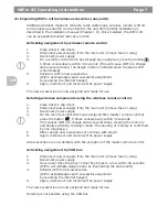 Preview for 18 page of Thitronik WiPro III Operating Instructions Manual