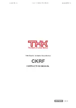 Предварительный просмотр 68 страницы THK CKRF Instruction Manual