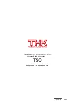 Предварительный просмотр 100 страницы THK TSC Series Instruction Manual