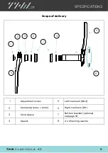 Preview for 8 page of THM Carbones Clavicula XC Instruction Book