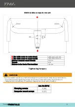 Preview for 9 page of THM Carbones THM FRONTALE Instruction Book