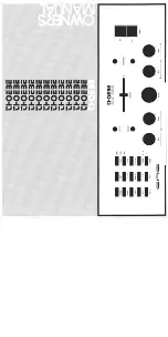 Thoebe Servo-Loop Preamplifier Owner'S Manual preview