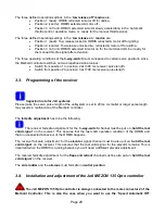 Preview for 20 page of Thoma Modelltechnik ORBIS 20'' Installation And Operating Manual