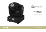 thomann Fun Generation PicoBEam 30 Quad LED User Manual предпросмотр