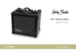 thomann Harley Benton HB-15GXD JamBox User Manual предпросмотр