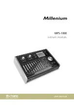 thomann Millenium MPS-1000 User Manual preview