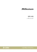 thomann Millenium MPS-450 Assembly Instructions Manual preview