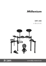 thomann Millenium MPS-500 Assembly Instructions Manual preview