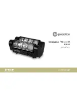 thomann MiniSpider FX 8 x 3 W RGBW User Manual предпросмотр