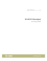 thomann Stairville BS-280 R10 BeamSpot User Manual предпросмотр