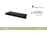 thomann Stairville DMX Splitter 8 USB 3 pin User Manual preview
