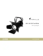 thomann Stairville LED 120 COB True White User Manual предпросмотр