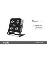 Предварительный просмотр 1 страницы thomann STAIRVILLE LED Box 80 4in1 Quad Color User Manual