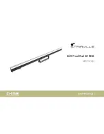 thomann STAIRVILLE LED Pixel Rail 40 RGB User Manual предпросмотр