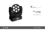 Preview for 1 page of thomann STAIRVILLE MH-110 Wash 7x10 LED User Manual