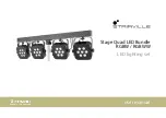 thomann STAIRVILLE Stage Quad LED Bundle RGBW User Manual предпросмотр