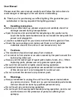 Preview for 4 page of thomann Stairville Operating Instructions Manual