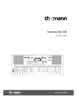 thomann Startone MK-300 User Manual preview