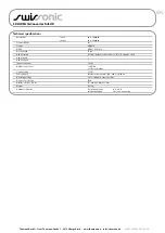 Preview for 2 page of thomann swissonic 497002 Quick Start Manual