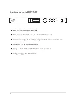 Предварительный просмотр 3 страницы thomann t.racks DL2/918 Instruction Manual