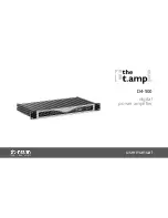 Предварительный просмотр 1 страницы thomann the t.amp pro D4-500 User Manual