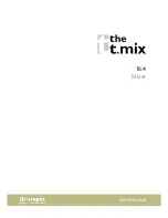 thomann The t.mix 16.4 User Manual preview