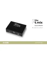 thomann The t.mix Source Mix IR User Manual preview