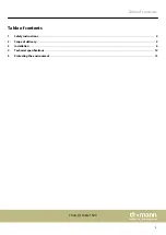 Preview for 3 page of thomann Thon Studio DJ Table 1500 Assembly Instructions Manual