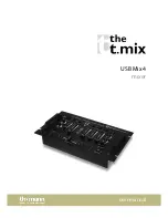 thomann USB Mix 4 User Manual preview