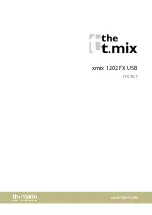 thomann xmix 1202 FX USB User Manual preview