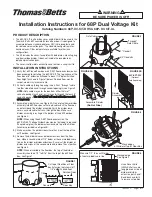 Thomas & Betts 68P Series Installation Instructions предпросмотр