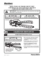 Thomas & Betts Blackburn Comfort Crimp TBM45S Quick Start Manual preview