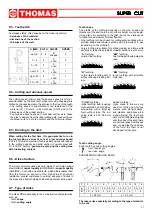 Preview for 12 page of Thomas 275 SUPER CUT Use And Maintenance Manual