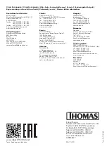 Предварительный просмотр 72 страницы Thomas 788548 User Manual