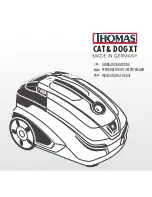 Thomas Cat & Dog XT Instructions For Use Manual preview