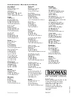 Thomas Hygiene Plus T2 Instructions For Use Manual preview