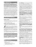 Preview for 16 page of Thomas Hygiene Plus T2 Instructions For Use Manual