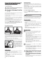 Preview for 22 page of Thomas Hygiene Plus T2 Instructions For Use Manual