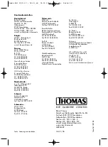 Preview for 44 page of Thomas POWER EDITION 1520 Instructions For Use Manual