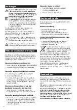 Preview for 8 page of Thomas POWER PACK 1616 Instructions For Use Manual