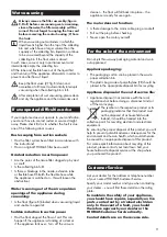 Preview for 11 page of Thomas POWER PACK 1616 Instructions For Use Manual