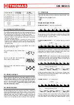 Preview for 17 page of Thomas SAR 460 SA G DIGIT Use And Maintenance Manual