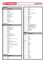 Preview for 20 page of Thomas SAR 460 SA G DIGIT Use And Maintenance Manual