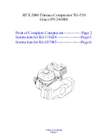 Thomas TG-550 Series Manual preview