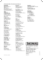 Preview for 1 page of Thomas TWIN t2 AQUAFILTER Operating Instructions Manual