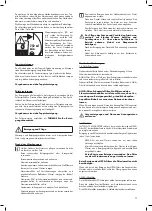 Preview for 13 page of Thomas TWIN t2 AQUAFILTER Operating Instructions Manual