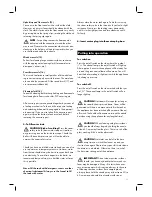 Preview for 11 page of Thomas VAPORO TROLLEY Instructions For Use Manual