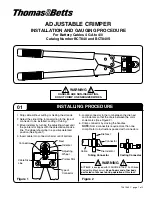 Thomas&Betts BCT840 Installation And Gauging Procedure preview